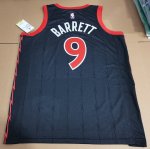 Maillot de Basket #9 Barrett Raptors 20-23 statement Noir